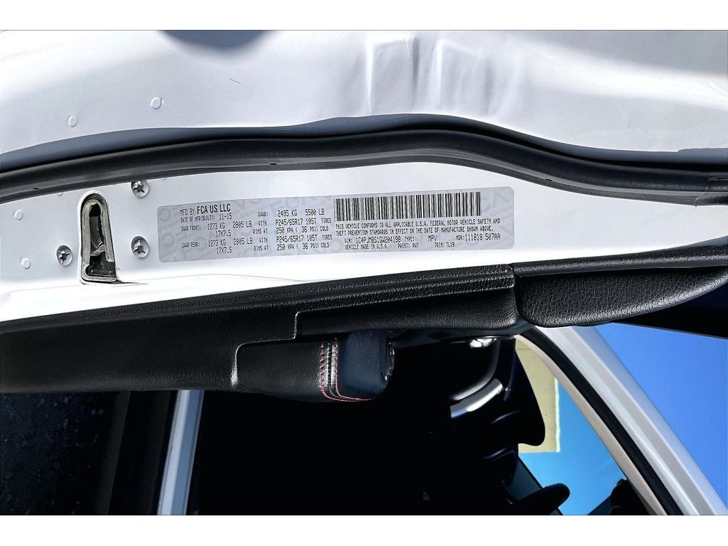 2016 Jeep Cherokee Trailhawk