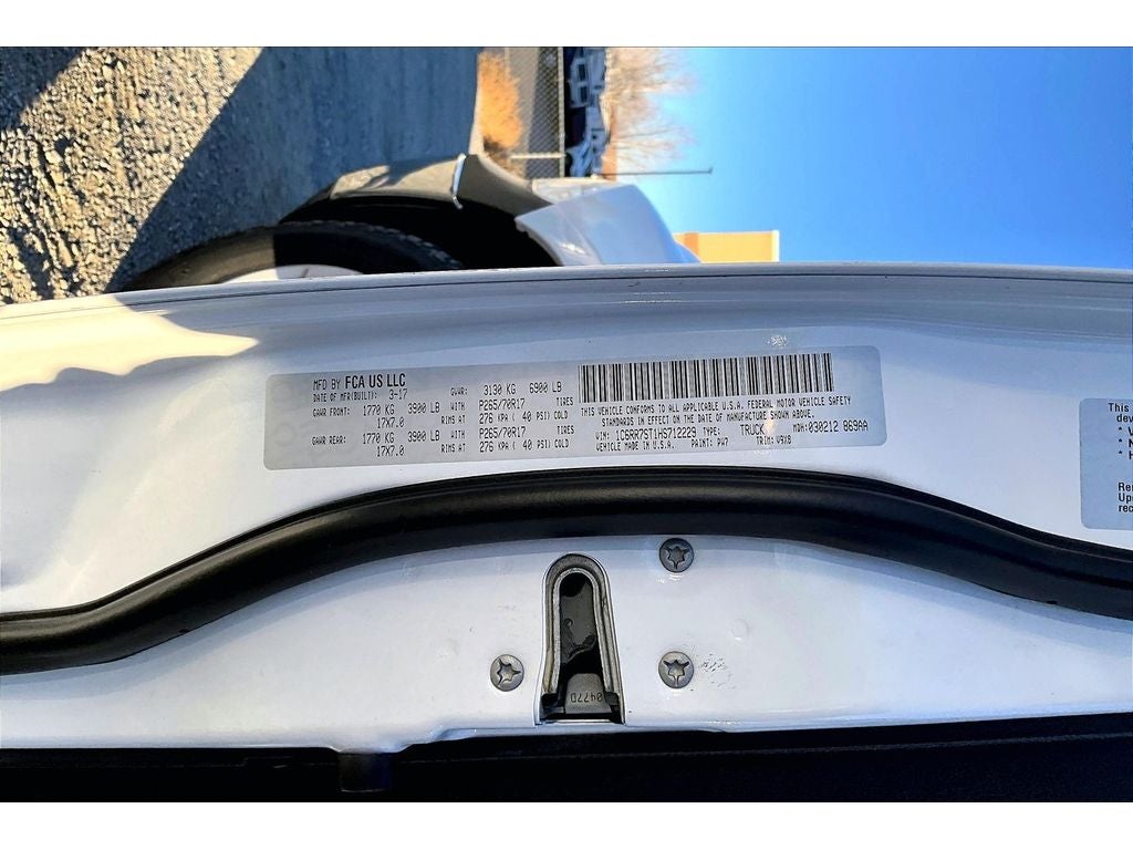 2017 RAM 1500 Tradesman