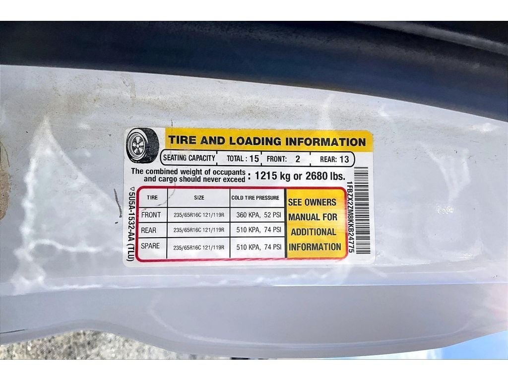 2019 Ford Transit Passenger Wagon XL