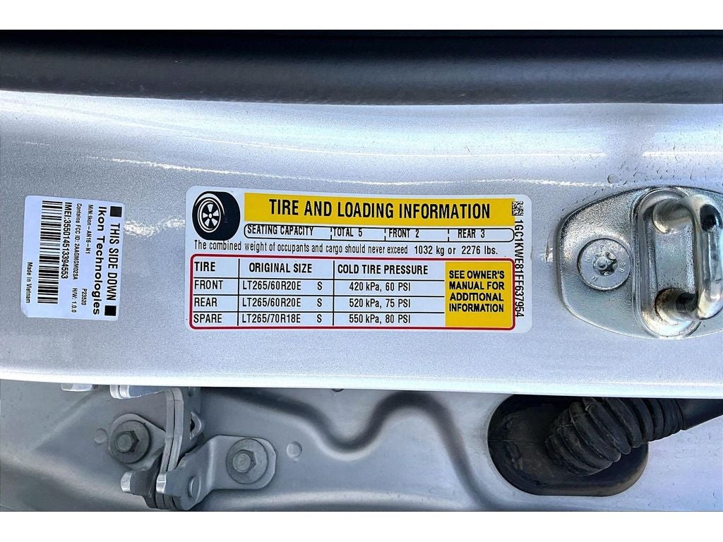 2015 Chevrolet Silverado 2500 HD LTZ