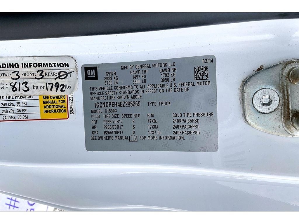 2014 Chevrolet Silverado 1500 Work Truck