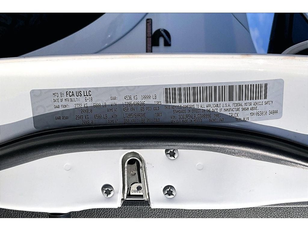 2018 RAM 2500 Laramie