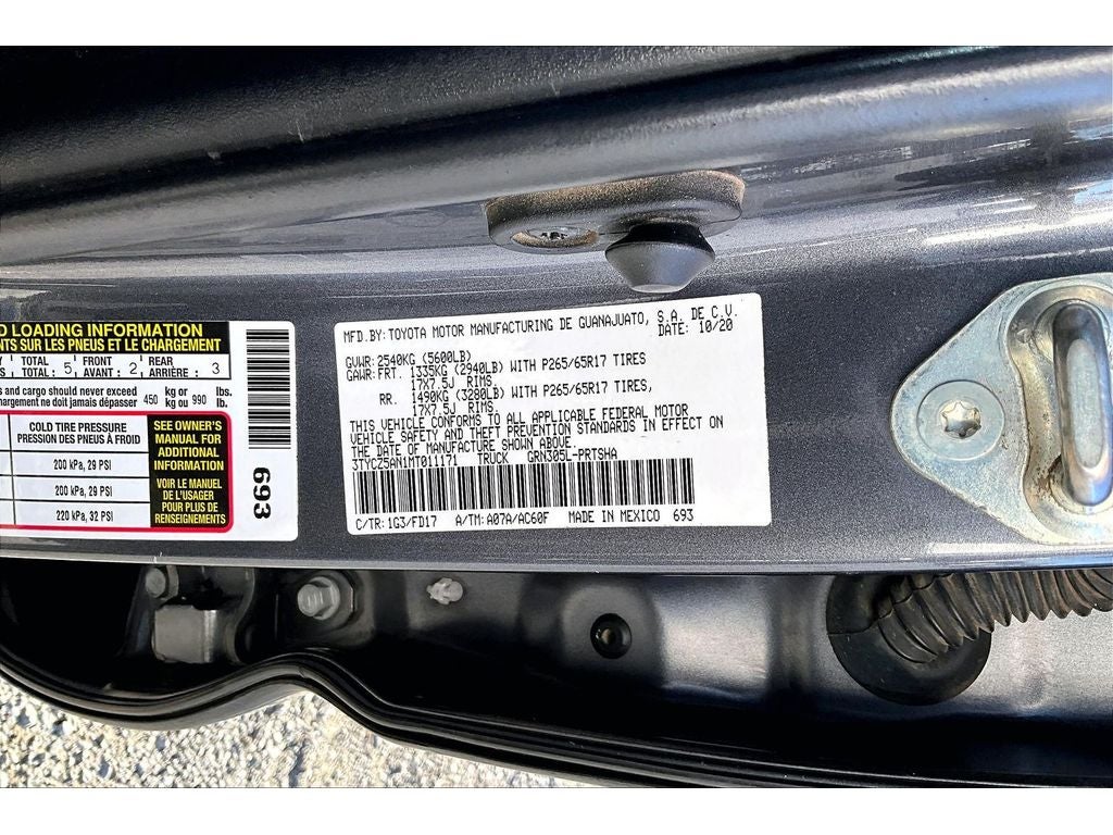 2021 Toyota Tacoma 4WD SR