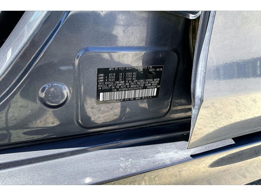 2016 Subaru Legacy 2.5i Premium