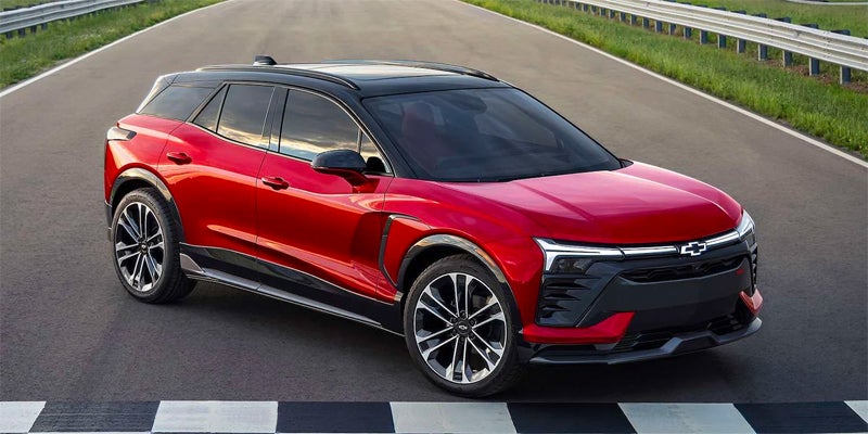 2024 Chevrolet Blazer EV on Track