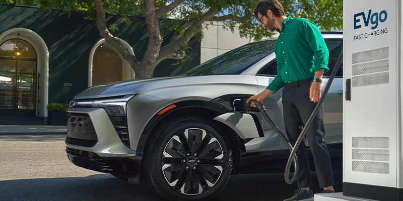 2024 Chevrolet Blazer EV Charging Station