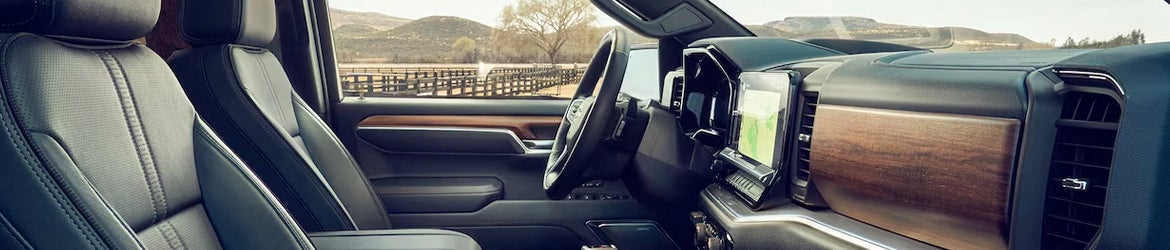 2024 Chevy Silverado interior dash