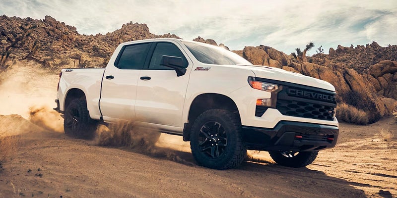 2024 Chevrolet Silverado 1500 driving offroad